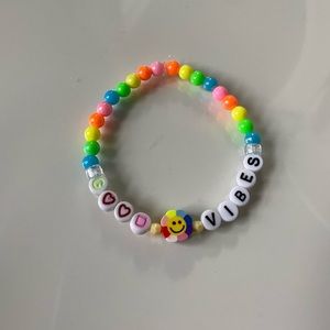 good vibes friendship bracelet